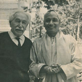 Swami Venkatesananda With Hugo Bergmann