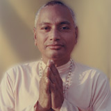 Swami Venkatesananda On The Back Deck at 115 North Larchmont