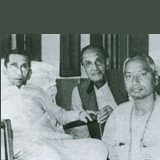 Swami Venkatesananda With Swami Vireshwarananda